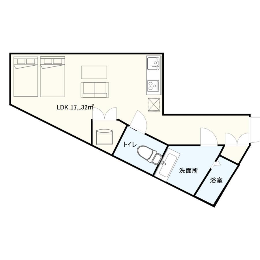 Apartament Liaison Court Nishikujo Universal Bay Osaka Zewnętrze zdjęcie